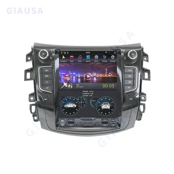 Вертикальный Экран Android 12 8 + 128 Для NISSAN NP300 Navara 2014-2020 Tesla Style Автомобильный GPS Навигатор Головное Устройство Мультимедийный Плеер 4G Изображение