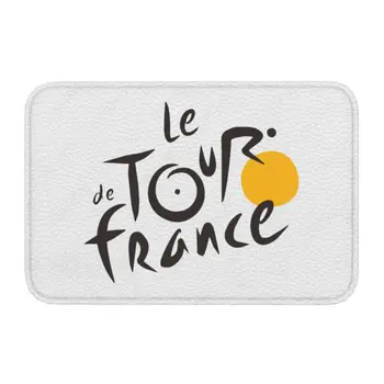 Le Tour The France Коврик Для Входной Двери Противоскользящий Открытый Приветственный Быстросохнущий Французский Велосипедный Коврик Для Входа На Балкон Коврик Для Ног Изображение