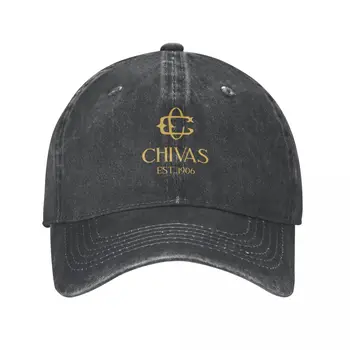 Золотая Ковбойская шляпа Chivas, роскошная кепка, аниме, Мужские кепки, женские кепки Изображение