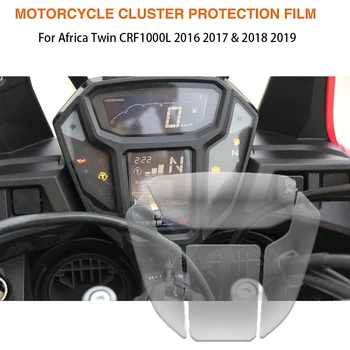 Для Africa Twin HONDA CRF1000L CRF 1000L 2015-2019 Аксессуары для мотоциклов, Защитная пленка для инструментов, Протектор экрана приборной панели Изображение