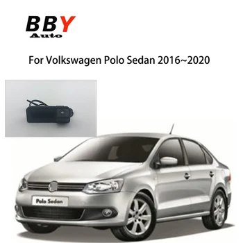 камера заднего вида автомобиля для Volkswagen Polo Седан 2016 ~ 2020 задняя дверь грузовика ночного видения резервная парковочная камера заднего вида Изображение