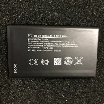 Для Nokia XL Xl4g аккумулятор RM 1030 RM 1061 RM 1042 BN-02 Аккумуляторная батарея Изображение
