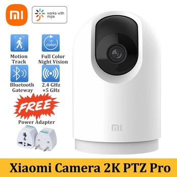 Xiaomi Smart 360 Camera 2K Pro Mi Home WiFi Детская IP-камера видеонаблюдения 2,4 / 5 ГГц Шлюз Bluetooth Полноцветная веб-камера Изображение