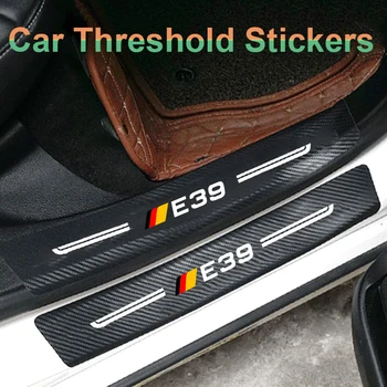 Для BMW E39 Наклейки Для Украшения Автомобиля Порог Передней Задней Двери Внутренняя Гидроизоляционная Лента Против Царапин Прочная Защитная Пленка Изображение