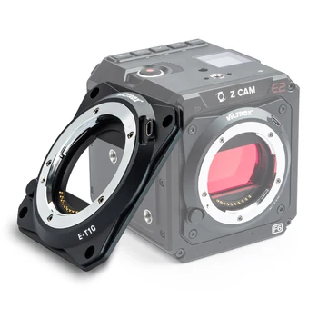 Адаптер объектива Viltrox E-T10 Z-CAM EF/PL Full Frame 6K для объектива Sony E Mount к кинокамере ZCAM Серии E2-M4 E2-S6 E2-F6 E2-F8 Изображение