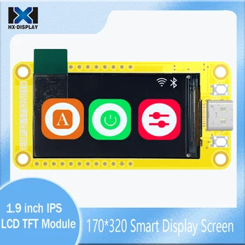 ESP32-S3 1,9-дюймовый дисплей HMI 8M PSRAM 16M Flash Arduino Lvgl WiFi и Bluetooth 170*320 Smart Display Screen RGB LCD TFT Модуль Изображение