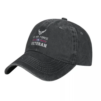 Бейсбольная кепка военной гордости ВВС США, ковбойская шляпа, кепка с козырьком, ковбойские шляпы Bebop, мужские и женские шляпы Изображение