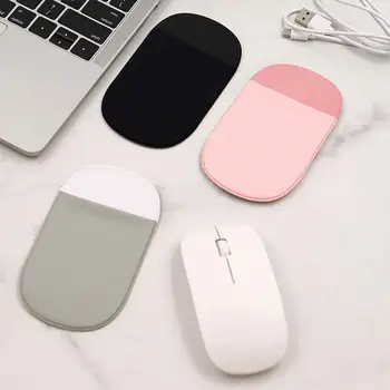 Чехол для хранения в рукаве Apple Magic Mouse, мягкая кожа, защита от пыли и царапин, эластичная ткань для Magic Mouse Изображение