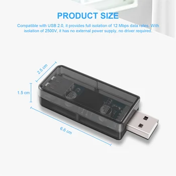 Изолятор USB-USB Цифровые изоляторы промышленного класса со скоростью 12 Мбит / с ADUM4160/ADUM316 Изображение