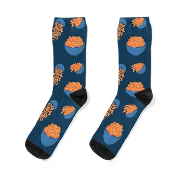 Носки с рисунком Attack of the Mac and Cheese basketball баскетбольные носки Изображение