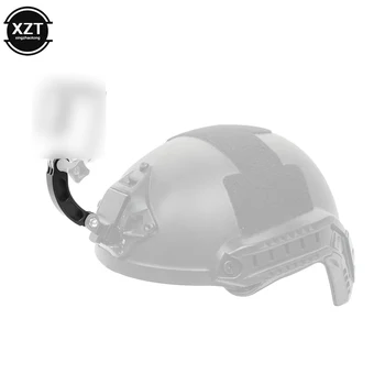 Удлинитель для шлема с длинным коротким стержнем изогнутого типа для аксессуаров для экшн-камер Gopro 11 10 Insta360 Xiaoyi SJcam Eken Изображение
