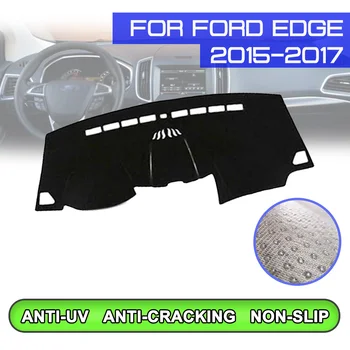 Коврик для приборной панели автомобиля, грязный, нескользящий коврик для приборной панели, солнцезащитный козырек для Ford Edge 2015 2016 2017 Изображение