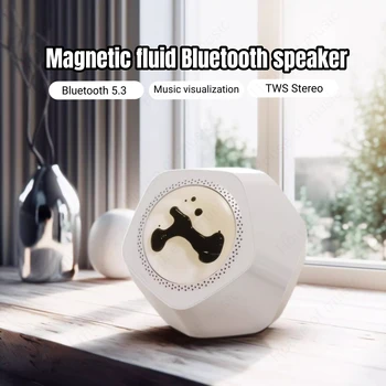 Высококачественный сабвуфер с сенсорным Bluetooth-динамиком Rhythm Magnetic Fluid, домашний супер сабвуфер, колонка для домашнего кинотеатра, аудиосистема Изображение