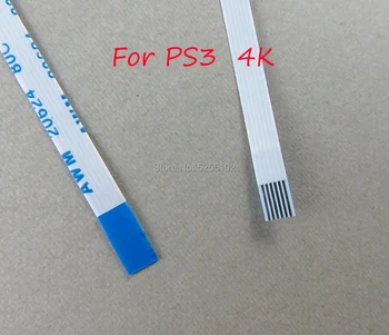 100шт Высококачественный ленточный кабель для сброса включения выключения питания 6 Pin 4K 4000 для PS3 Playstation 3 Super Slim Изображение