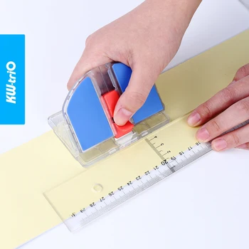 Резак для бумаги KW-triO Настольный триммер для бумаги с наклоном 45 ° или плоской поверхностью 90 ° Конструкция предохранителя для фотокарточек Изображение