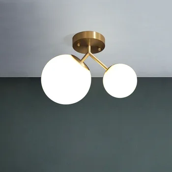 современный светодиодный потолочный светильник для гостиной, потолочный светильник для столовой, абажуры для ламп, светодиодные фонари для дома Изображение