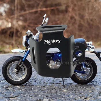 Для honda Monkey 125 2018-2022 Аксессуары для мотоциклов из алюминия с ЧПУ, Защитная крышка бачка для задней тормозной жидкости Изображение