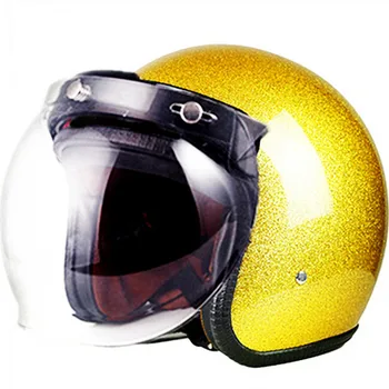 Высококачественный мотоциклетный шлем Casco Capacetes с двойным козырьком, модульный откидной шлем для мотокросса, одобренный CE в горошек Изображение