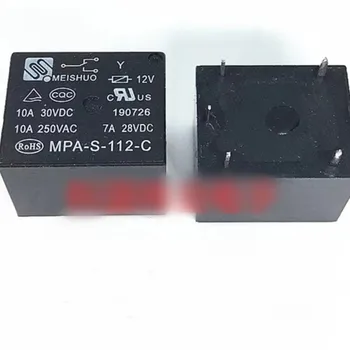 10 шт./лот реле MPA-S-112-A 12 В постоянного тока 4-контактное 10A MPA-S-112-C Изображение