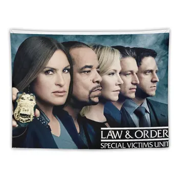 Команда спецназа Law & Order Гобеленовые гобелены, настенный декор для спальни Изображение