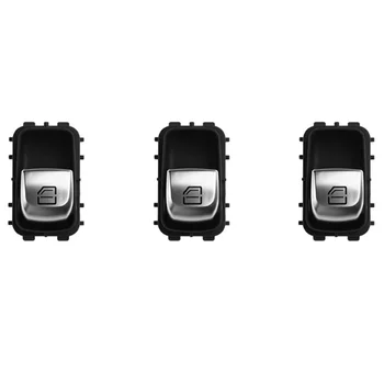 3-КРАТНЫЙ Выключатель Стеклоподъемника 2229051904 для Mercedes-Benz E-Class S-Class W213 W217 W222 W247 Автомобильные Аксессуары, Черный Изображение