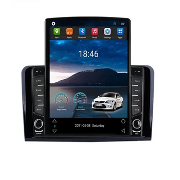 Экран Tesla DSP 8G + 128G Android 12 Автомобильный DVD Мультимедиа Для Mercedes Benz ML GL W164 ML350 ML500 GL320 X164 ML280 GL350 GL450 Изображение