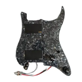 Обновите комплект активных звукоснимателей HH Humbucker с предварительно подключенной накладкой для гитары ST Изображение