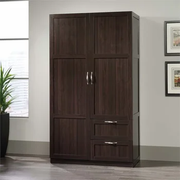 Шкаф для хранения Sauder Select шириной 40 дюймов, мебель для спальни с отделкой из корицы и вишни Изображение