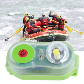 1 шт. спасательный жилет для серфинга, светодиодный литиевый индикатор положения, аварийная сигнальная лампа Изображение