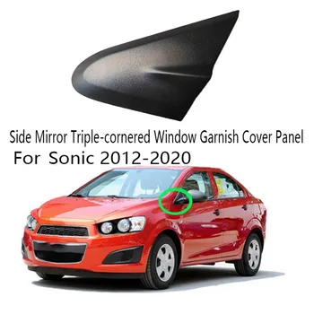 2шт Панель переднего стекла автомобиля, угол бокового зеркала, накладка на окно с тройными углами для Chevrolet Sonic 2012-2020 Изображение
