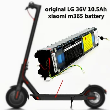 10S3P 36V 7.8Ah 10.5Ah Аккумулятор Ebike Аккумуляторный Блок 18650 Литий-ионные Аккумуляторы 250W 350W 500W для Электрического Скутера Xiaomi M365 1s Изображение