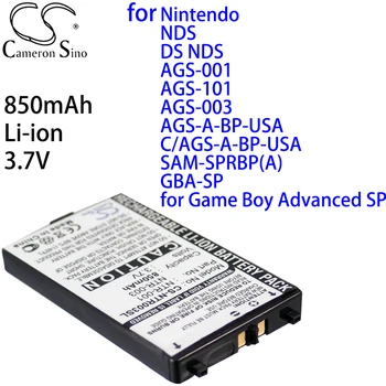 Кэмерон Сино для Nintendo NDS DS NDS AGS-001,101,003 AGS-A-BP-USA C/AGS-A-BP-USA SAM-SPRBP (A) GBA-SP для Game Boy Advanced SP Изображение