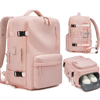 Новый стиль, водонепроницаемый рюкзак для путешествий, многофункциональная сумка для багажа большой емкости, студенческий школьный рюкзак, дорожный рюкзак, мужская сумка Изображение