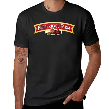 Новая футболка с логотипом pepperidge farm, футболки для любителей спорта, графические футболки, рубашки с животным принтом для мальчиков, мужская одежда Изображение