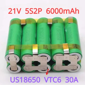Аккумуляторная батарея 12V US18650 VTC6 3S1P мощностью 30 Ампер для Аккумуляторной батареи Отвертки 12,6 В, Последовательное соединение сварочной ленты (по индивидуальному заказу) Изображение