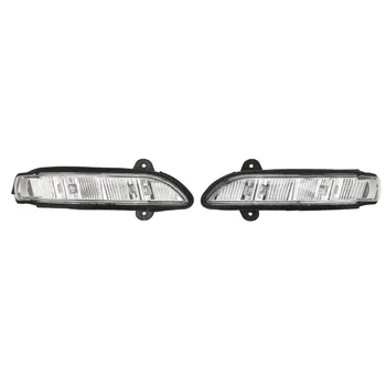 Габаритный фонарь 2198200521 Сигнальная лампа для зеркала заднего вида, Износостойкий A2198200621, левый и правый, прочный, простая установка для автомобиля Изображение